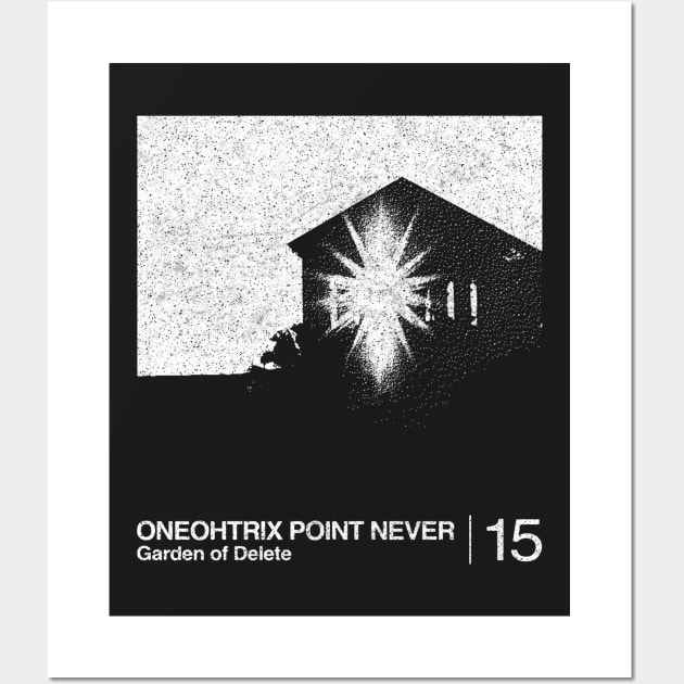 Oneohtrix Point Never / Minimalist Graphic Artwork Design Wall Art by saudade